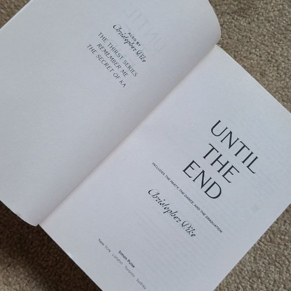 4/$20 Until the End by Christopher Pike - Paperback - Picture 2 of 6
